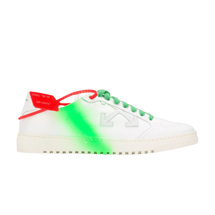 Off-White 2.0 'Green Spray' — White/Green
