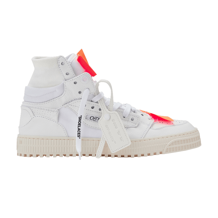 Off-White Off-Court 3.0 High 'White Orange' 2024 — White/White/Orange