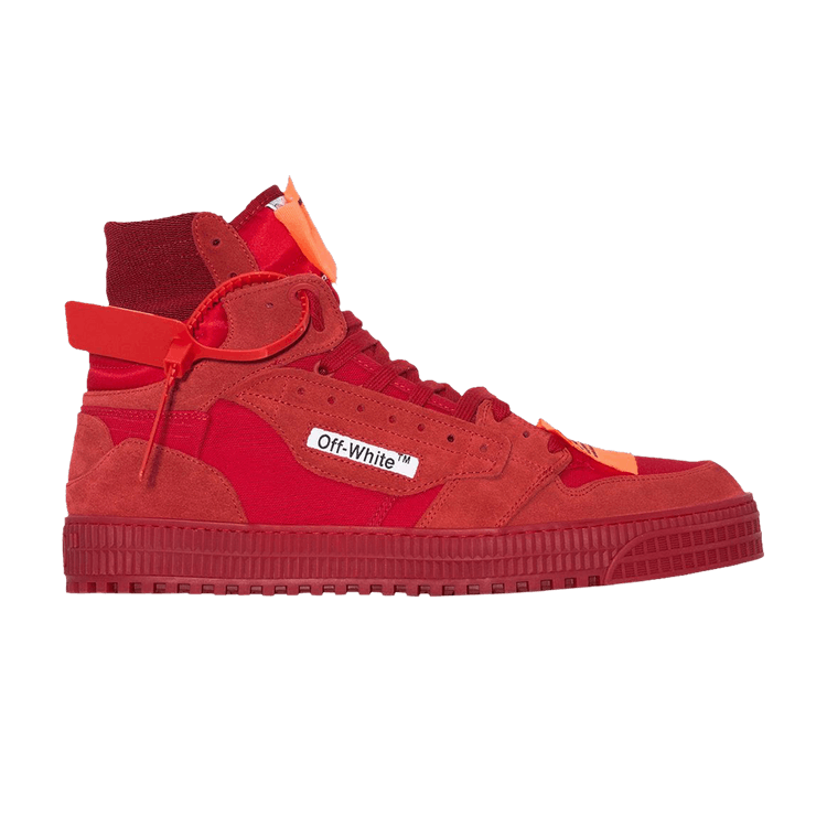 Off-White Off-Court 'Red' — Red