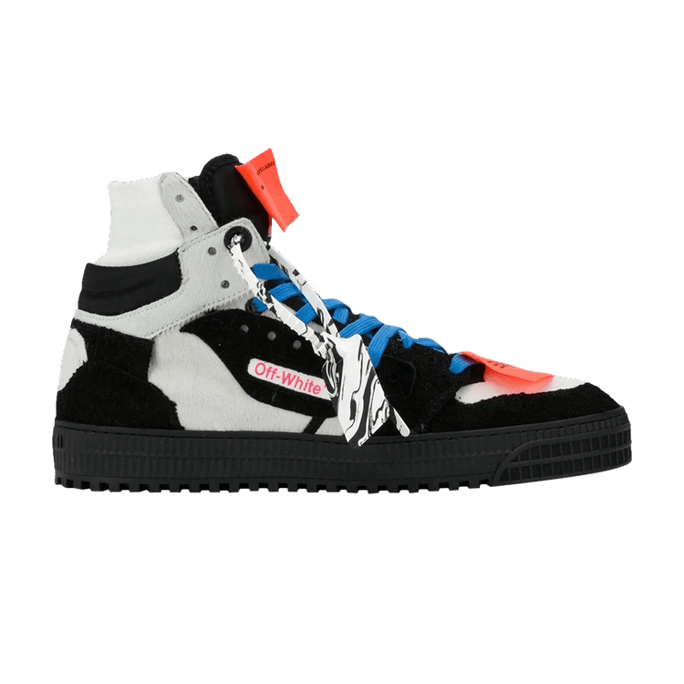Off-White Off-Court 3.0 'Black White Fur' — Black/White/Orange