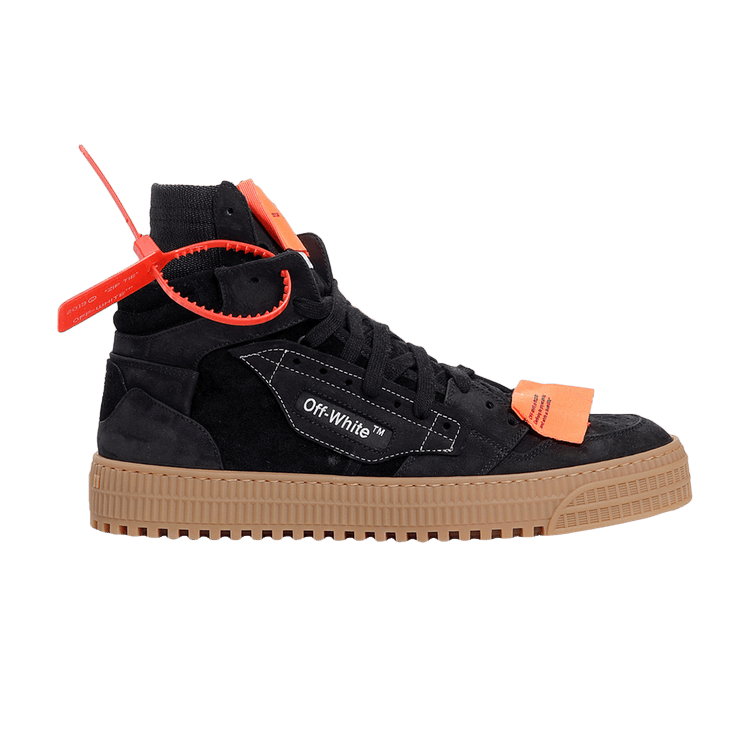 Off-White Off-Court 3.0 Suede 'Black Gum' — Black/Black/Gum