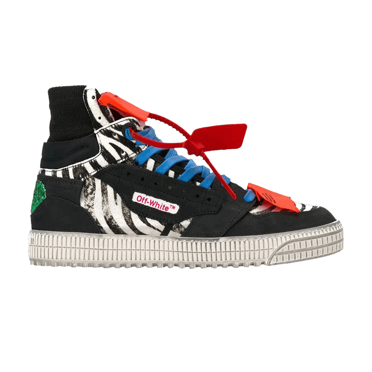 Off-White Off-Court 3.0 'Black Zebra' — Black/White