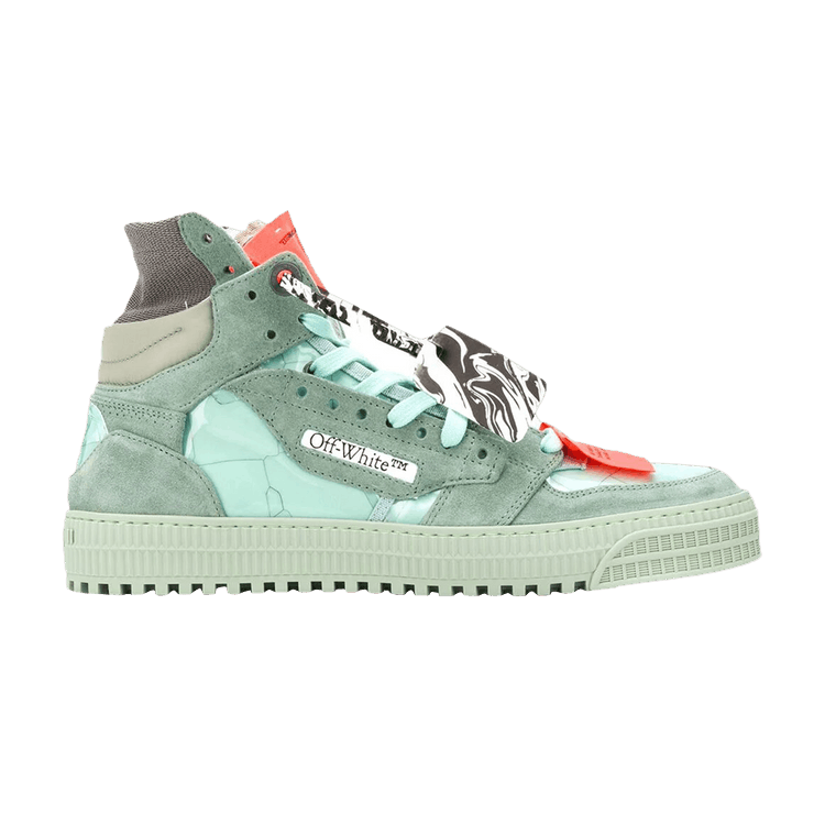 Off-White Off-Court High 'Mint Green' — Mint Green/Orange