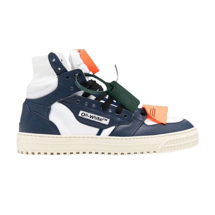 Off-White Off-Court 3.0 High 'White Navy' — White/Navy Blue