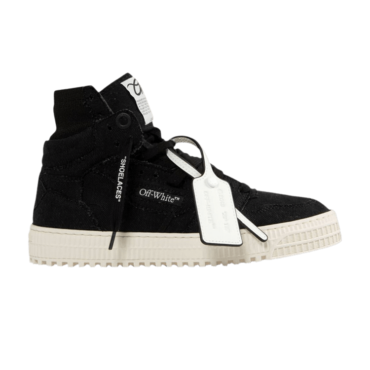 Off-White Off-Court 3.0 High 'Black Denim' — Black/Black