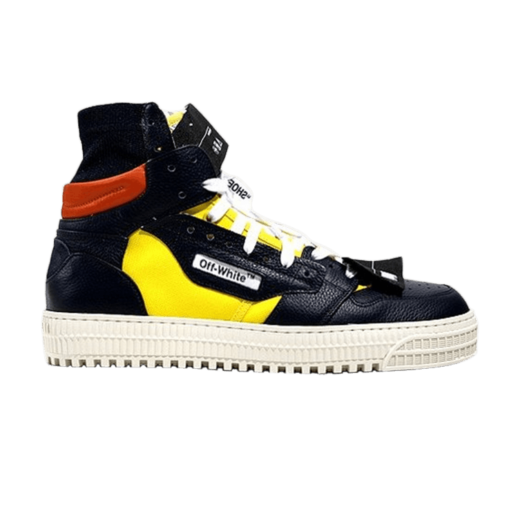 Off-White Off-Court 3.0 High 'Yellow Black' — Yellow/Black