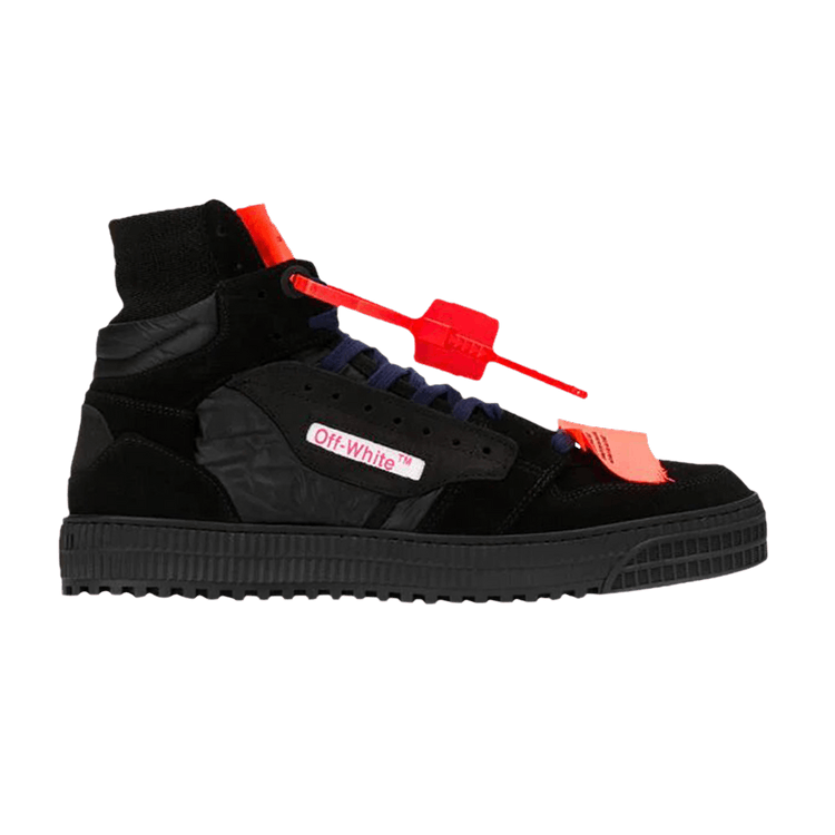 Off-White Off-Court High 'Black Orange' — Black/Orange