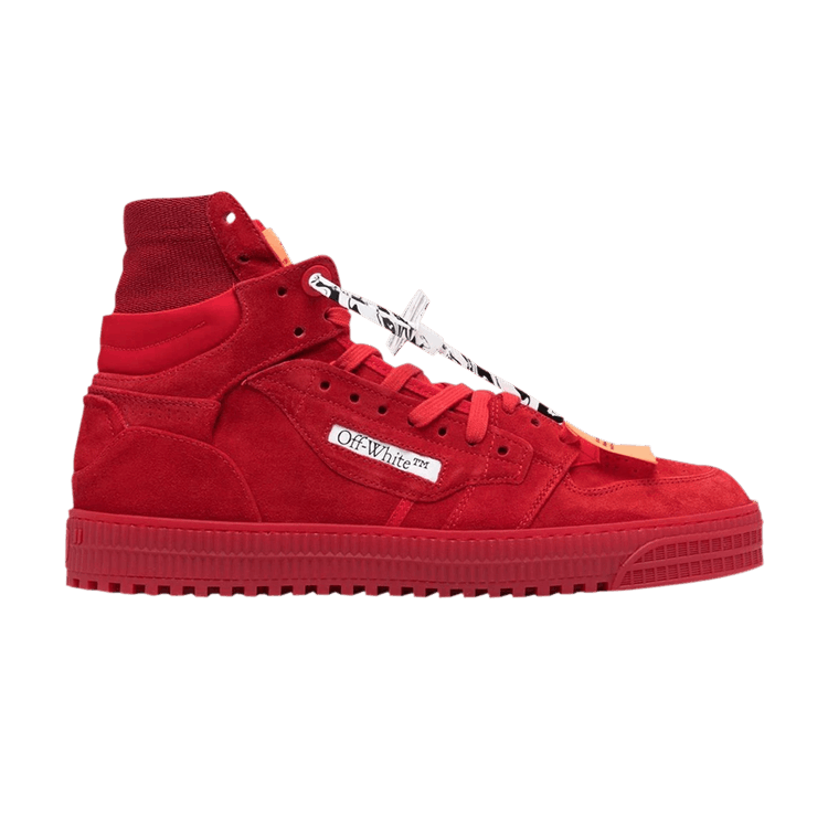 Off-White 3.0 Off-Court High 'Red' — Red/Black