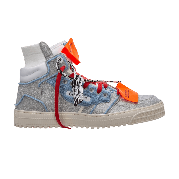 Off-White Off-Court 3.0 'Silver Shimmer' — Silver/Blue