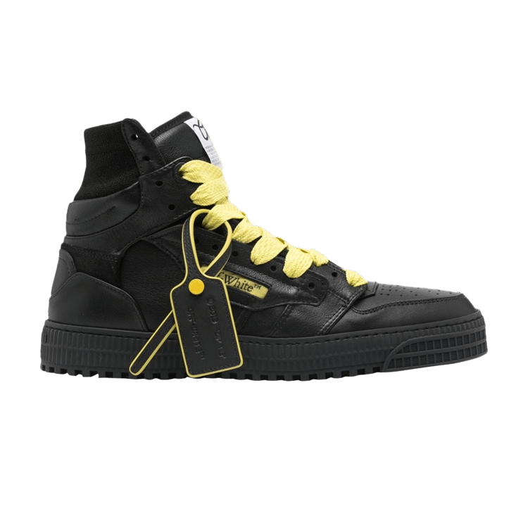 Off-White Off-Court 3.0 High 'Black Yellow' — Black/Yellow
