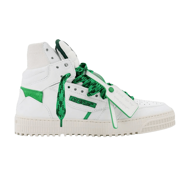 Off-White Off-Court 3.0 High 'White Bright Green' — White/Bright Green