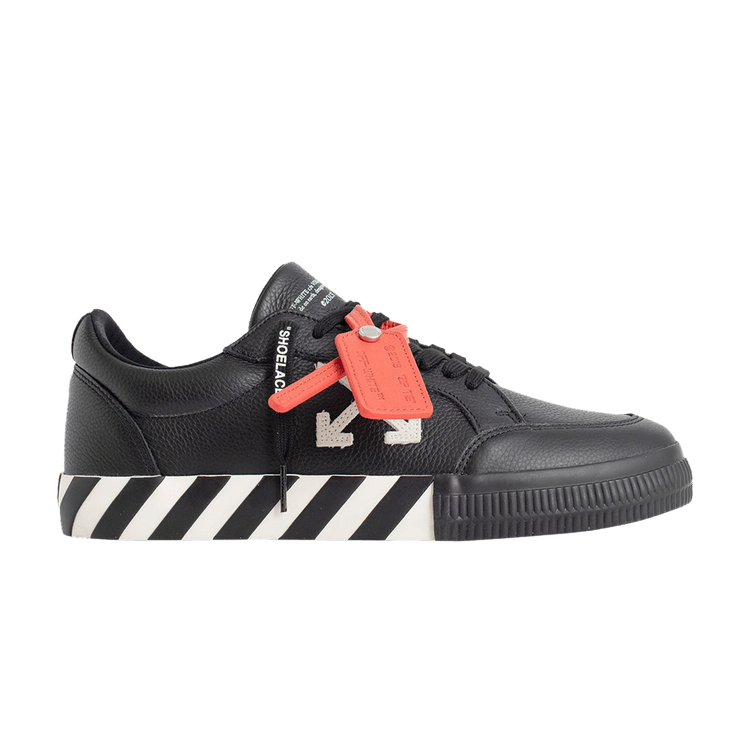 Off-White Vulc Sneaker 'Black White' 2023 — Black/White