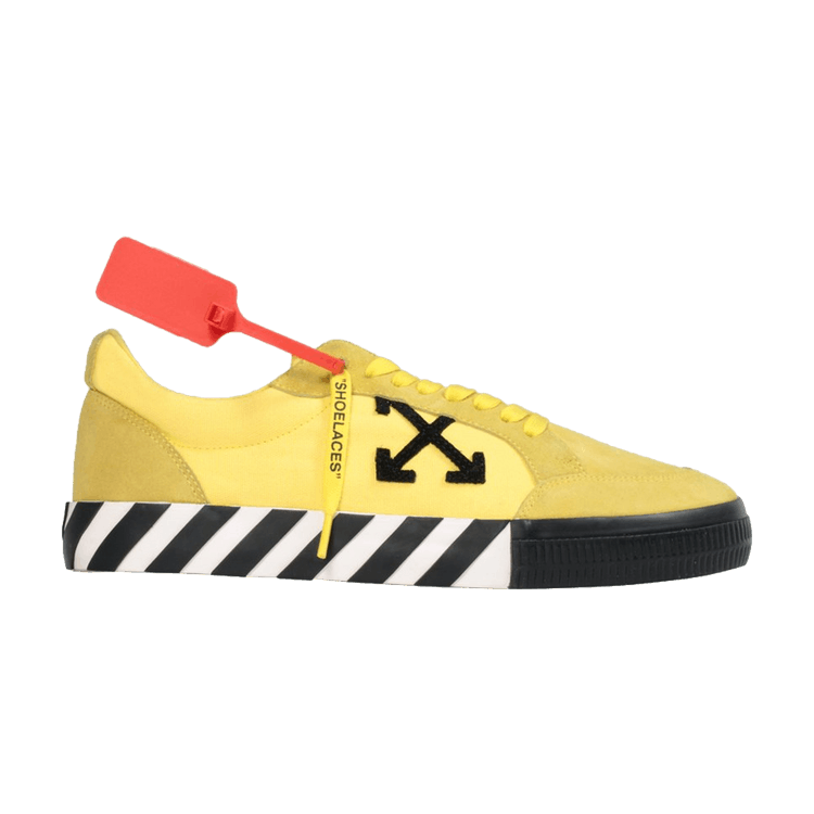 Off-White Vulc Low 'Yellow' — Yellow/Black