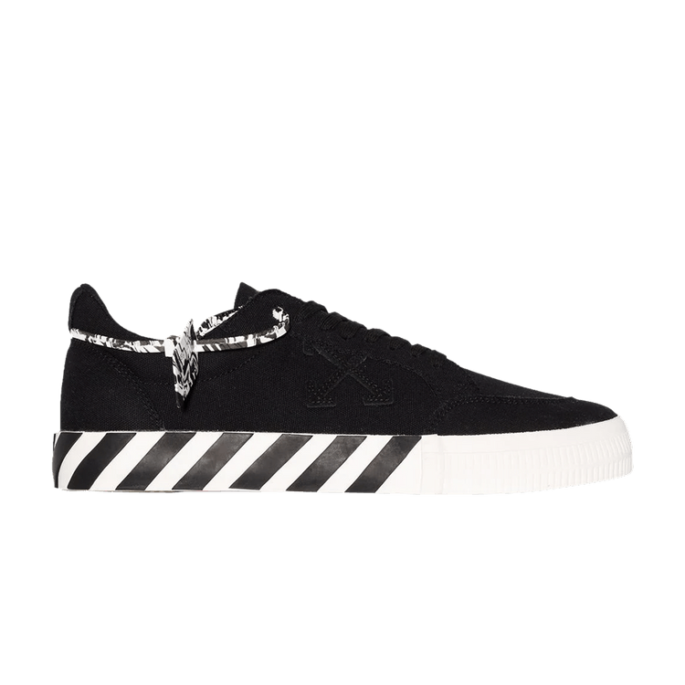 Off-White Vulc Low 'Black' — Black/Black