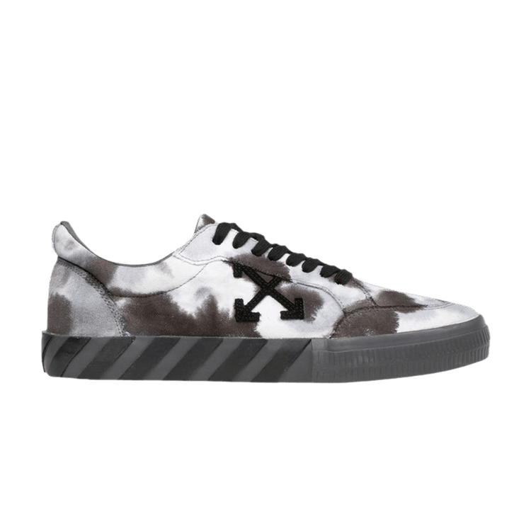 Off-White Vulc Low 'Tie Dye' — Medium Grey/Black