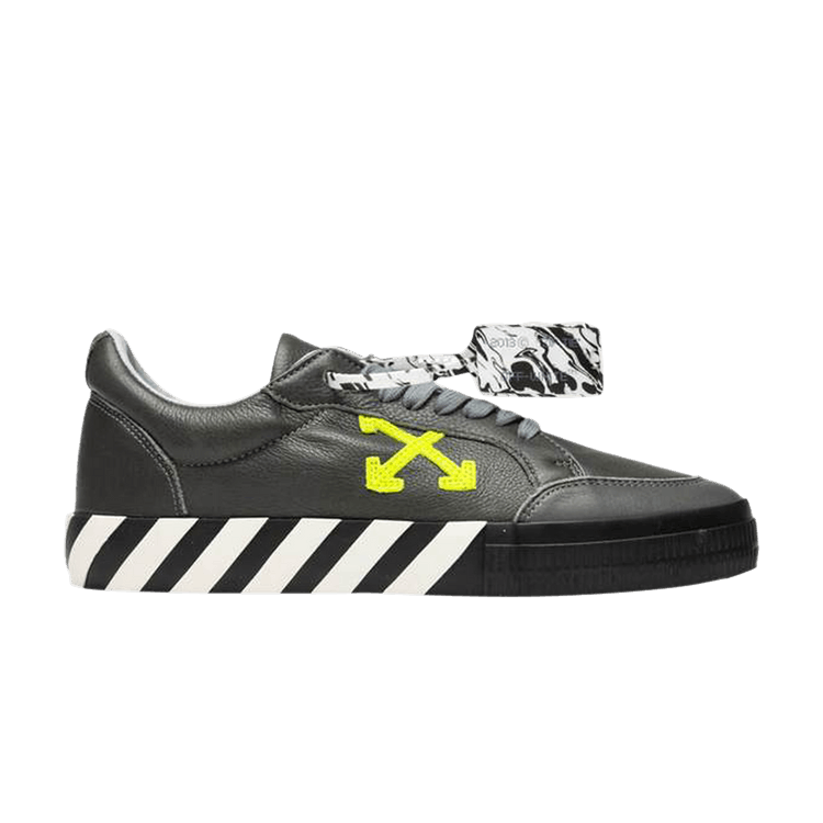 Off-White Vulc Sneaker Low 'Grey Green Fluo' — Grey/Green Fluo