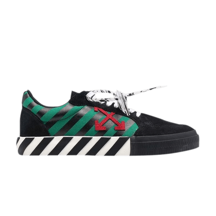Off-White Vulc Sneaker 'Black Green Red' — Black/Green/Red