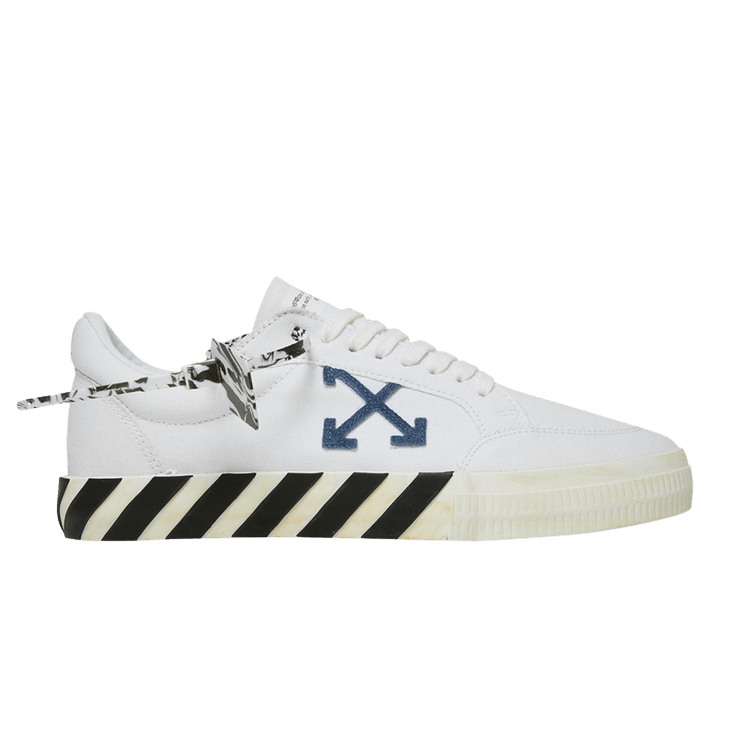 Off-White Vulc Sneaker 'White Navy Blue' 2022 — White/Navy Blue