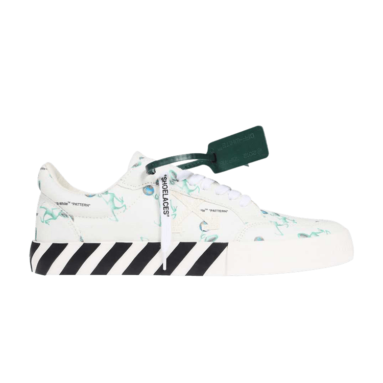 Off-White Vulc Sneaker 'Alien' — White/Green