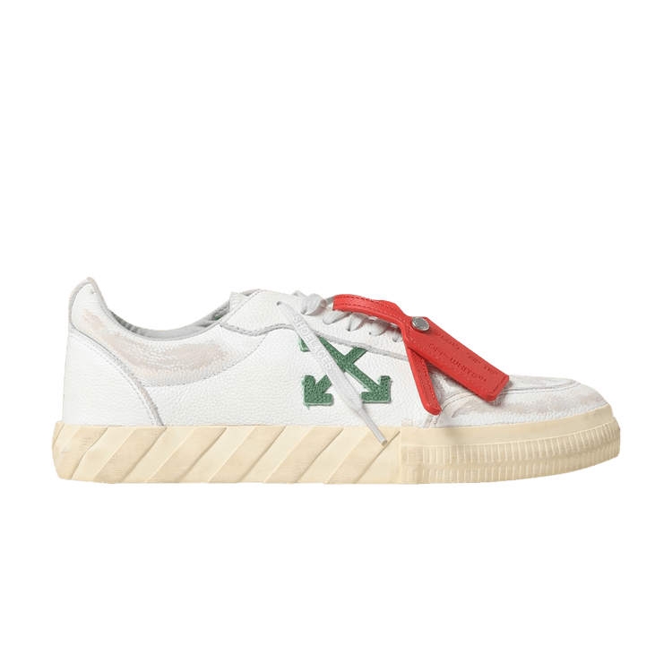 Off-White Vulc Sneaker 'White Green' — White/Green