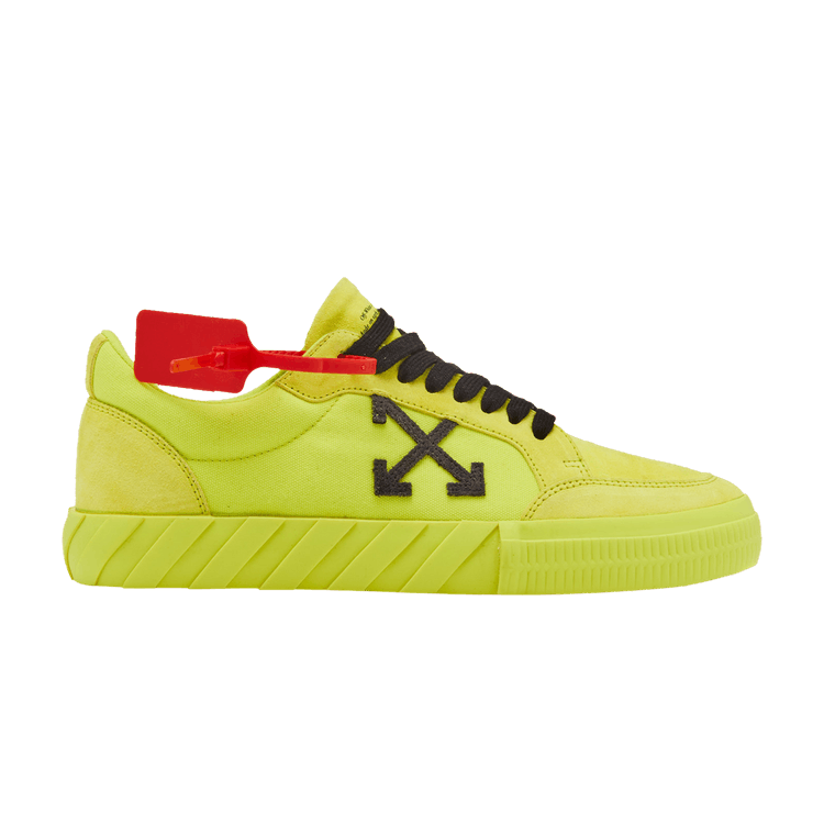 Off-White Vulc Low 'Fluo Yellow' — Fluo Yellow/Black