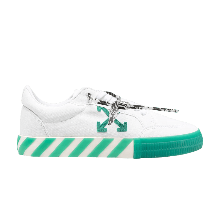 Off-White Vulc Sneaker Low 'White Green' — White/Green
