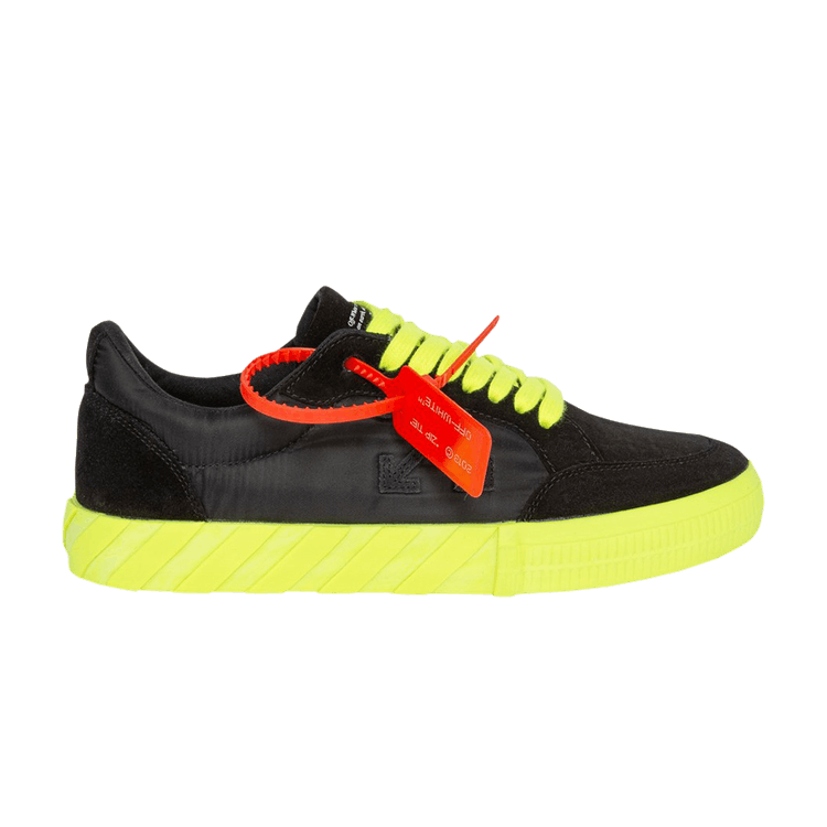 Off-White Vulc Sneaker 'Black Yellow' — Black/Fluo/Yellow
