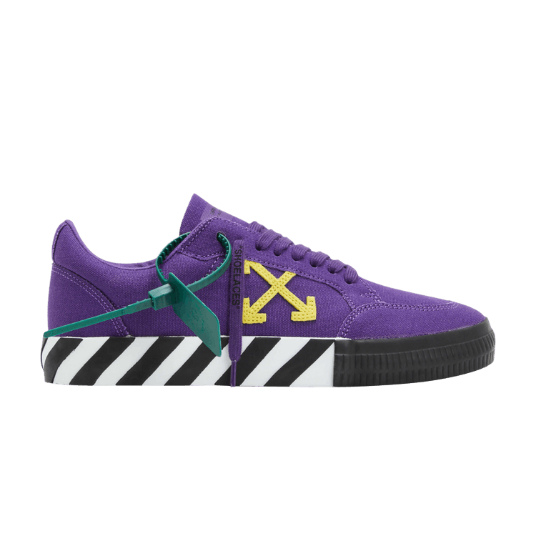Off-White Vulc Sneaker 'Purple Yellow' — Purple/Yellow