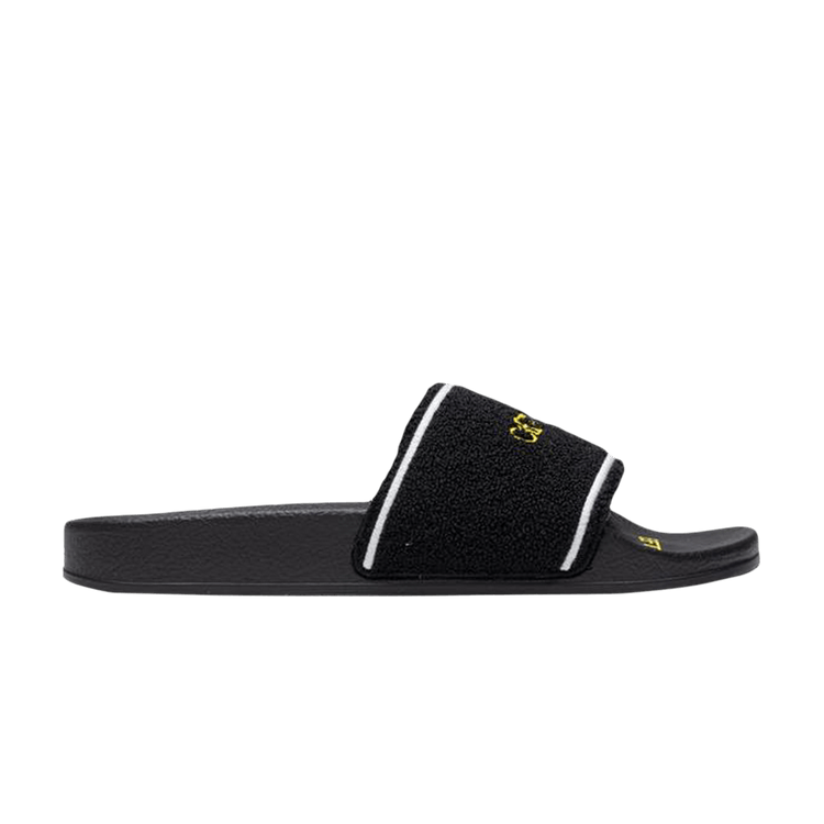 Off-White Logo Sliders 'Towel - Black Yellow' — Black/Yellow