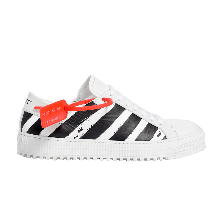Off-White Spray Diagonals 'White Black' 2019 — White/Black