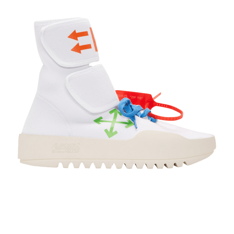 Off-White Moto Wrap 'White' — White/Green
