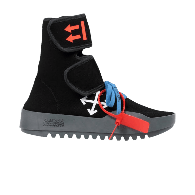 Off-White CST-001 'Moto Wrap' — Black/White