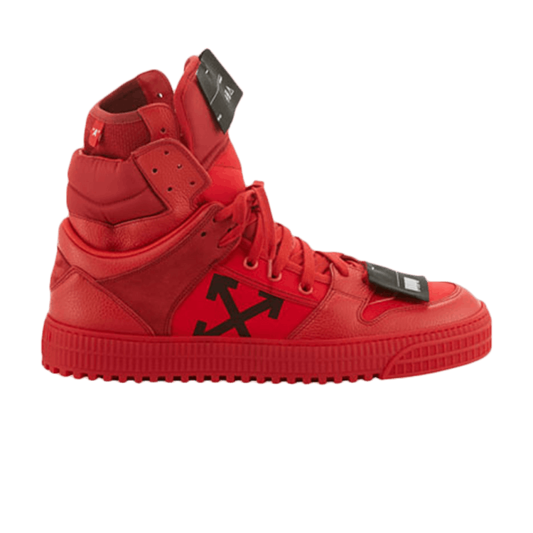 Off-White Off-Court 'Red' — Red