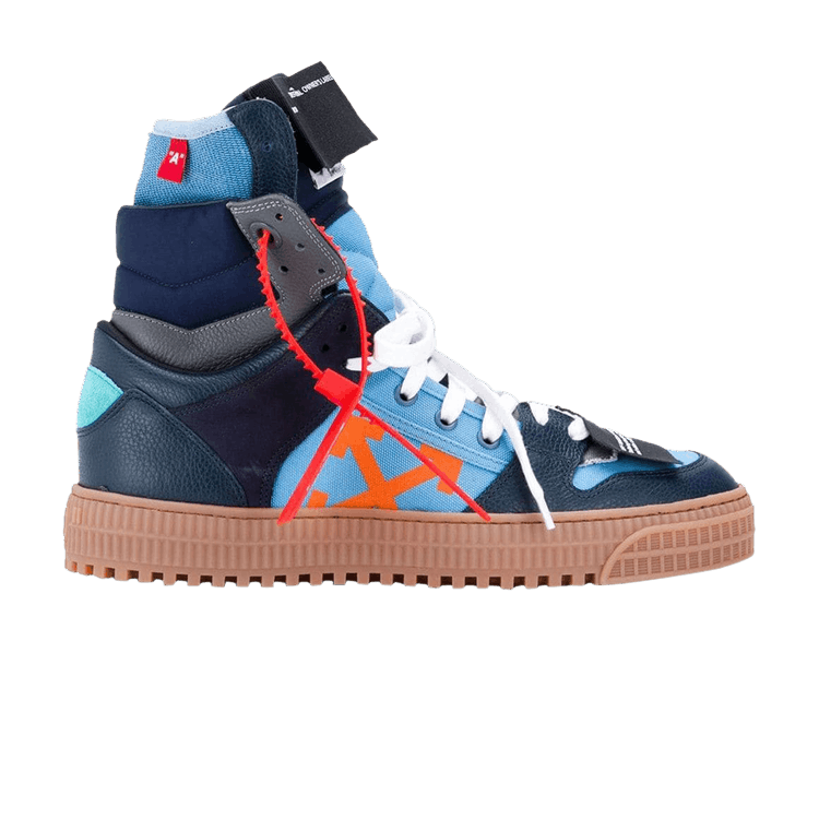 Off-White Off-Court High 'Blue Orange' — Blue/Orange/Gum