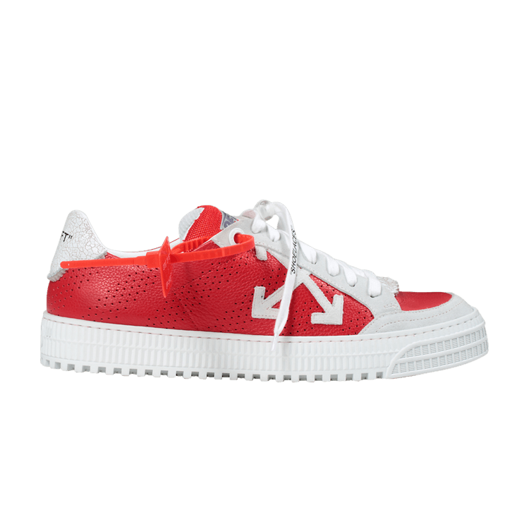 Off-White 3.0 Low 'Red White' — Red/White