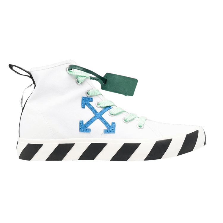 Off-White Vulc Sneaker Mid 'White Navy' — White/Navy