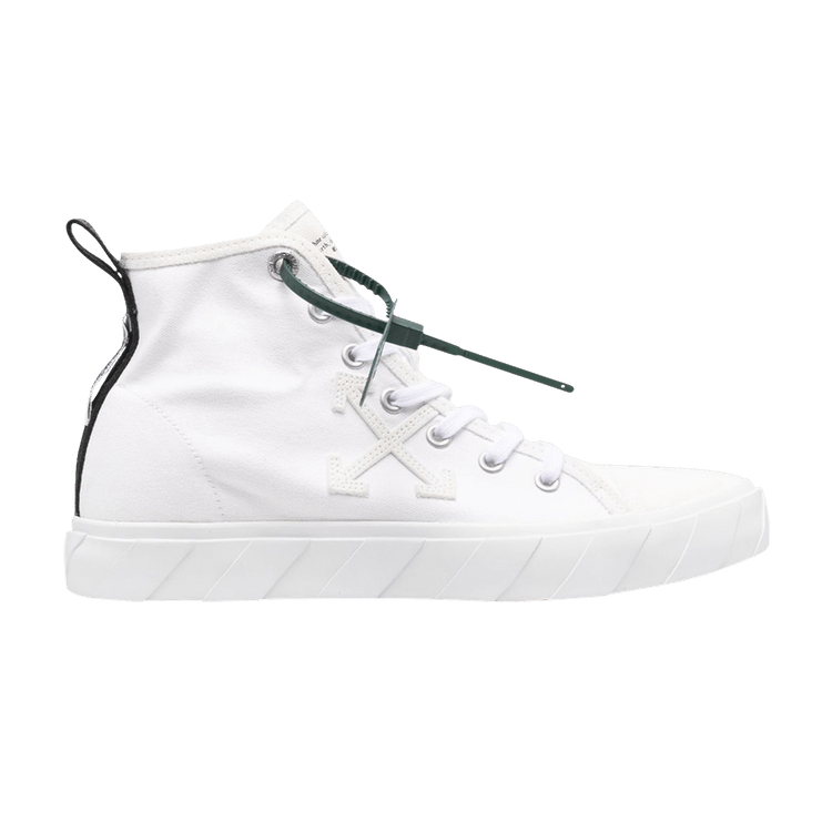 Off-White Vulc Sneaker Mid 'White' — White/White