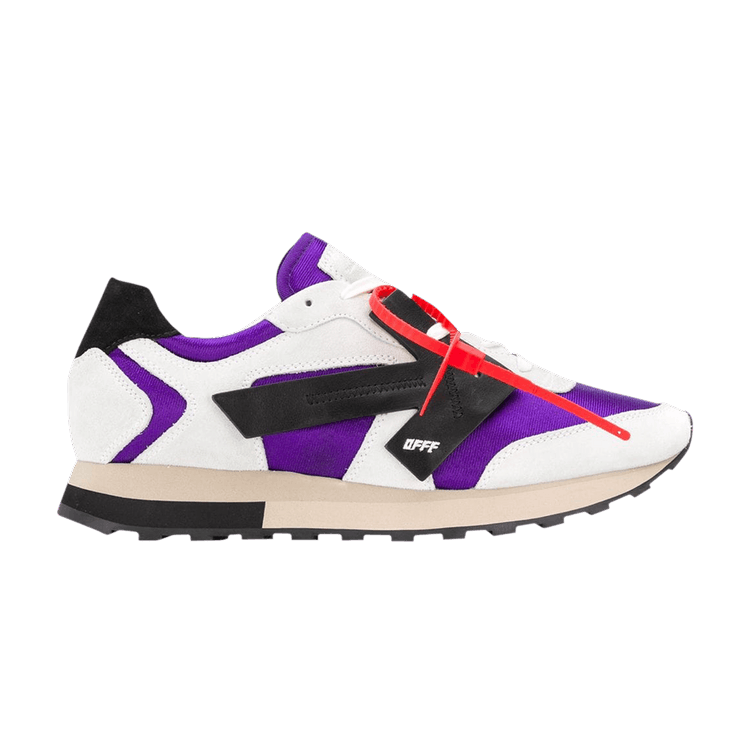 Off-White HG Runner Low 'Purple White' — Purple/White/Black