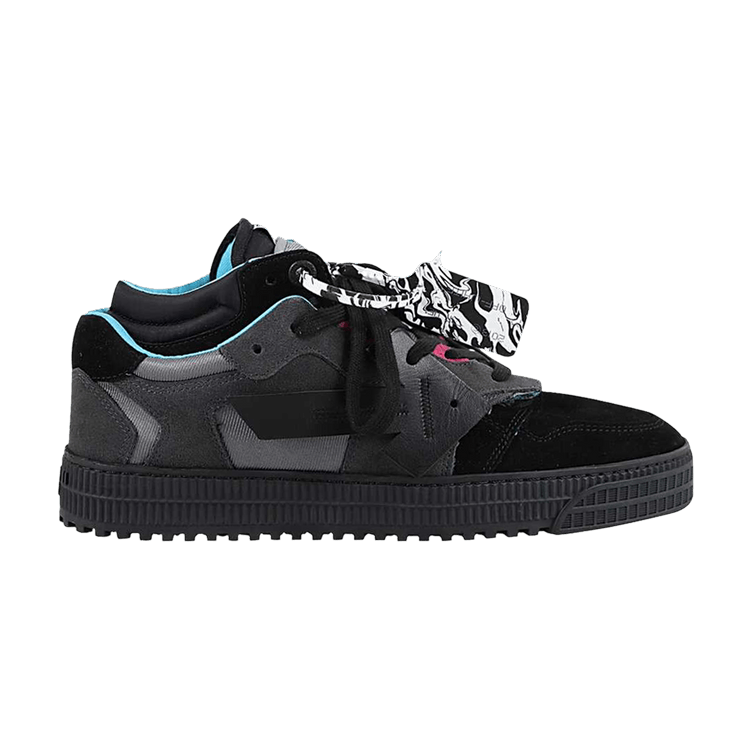 Off-White Off-Court Low 'Black Grey' — Black/Grey