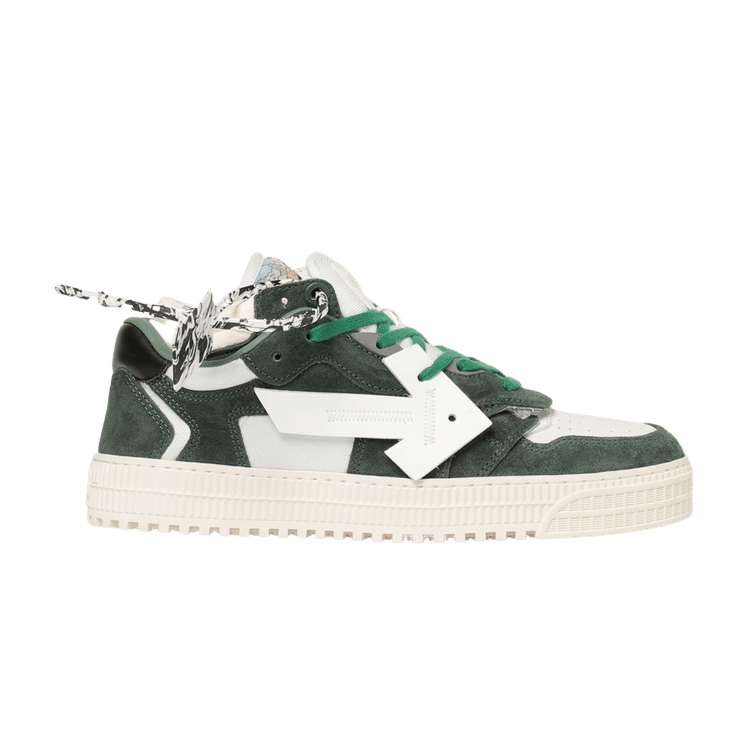 Off-White Wmns Off-Court Low 'Green' — White/Green