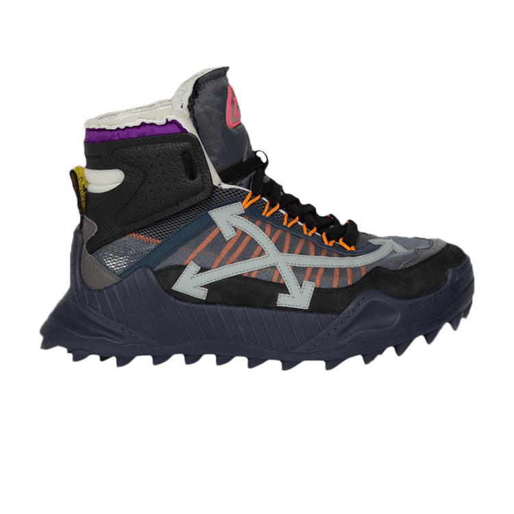 Off-White ODSY-1000 High 'Black Grey' — Black/Medium Grey