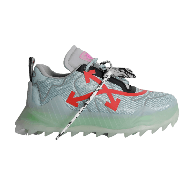 Off-White ODSY-1000 'Transparent Sole - Green' — Green/Black/Red