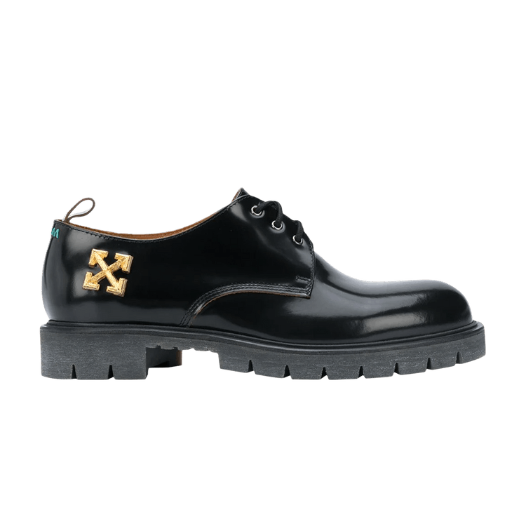 Off-White Arrow Derby 'Black' — Black