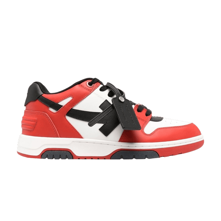 Off-White Out of Office Low 'Red White Black' — Red/Black