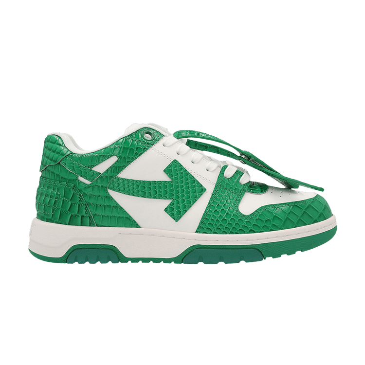 Off-White Out of Office 'Croco - Green' — Green