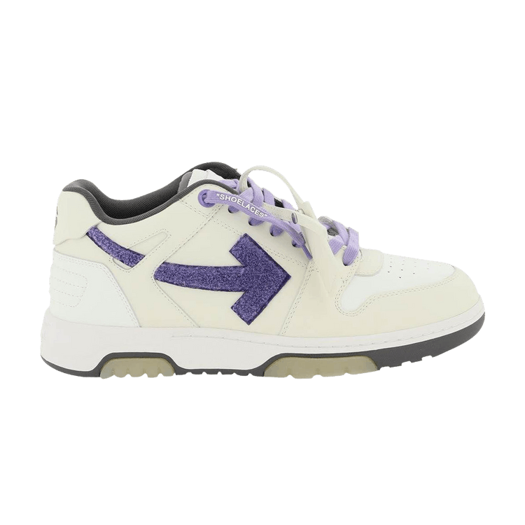 Off-White Out of Office 'College - Beige Purple' — Beige/Purple