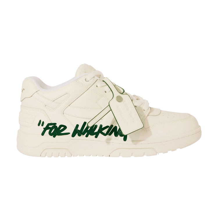 Off-White Out of Office 'For Walking - White Jet Green' — White/Jet Green
