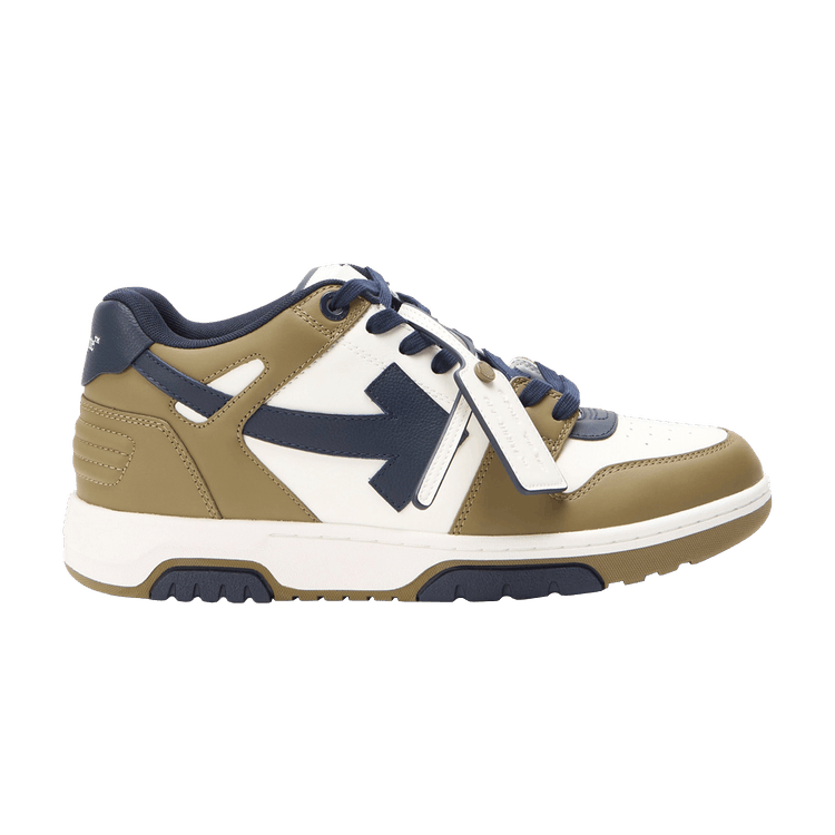Off-White Out Of Office 'Khaki Dark Blue' — Khaki/Dark Blue
