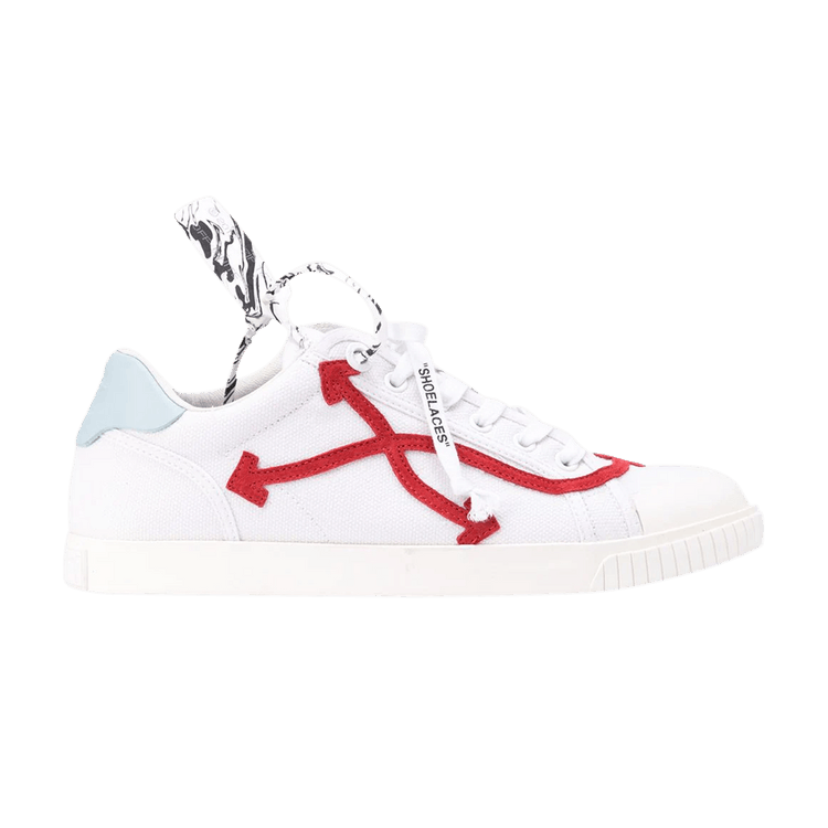 Off-White Vulcanized Low 'White Blue' — White/Blue