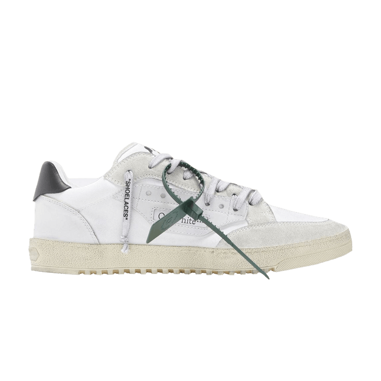 Off-White 5.0 Low 'Distressed White' — Distressed White/White